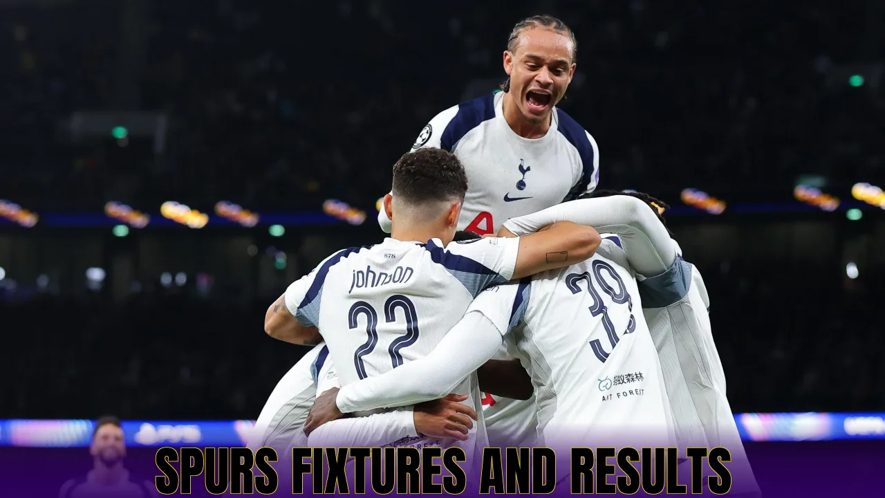 Spurs Fixtures And Results