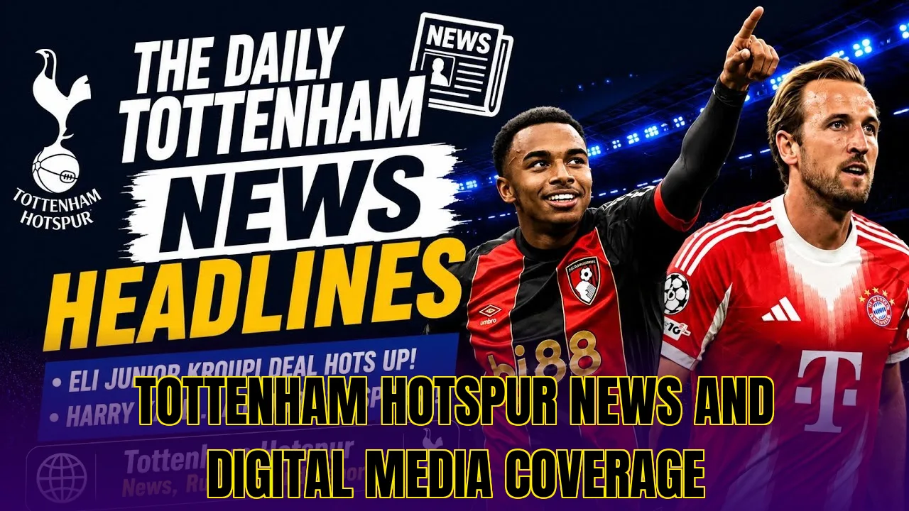 Tottenham Hotspur news and digital media coverage