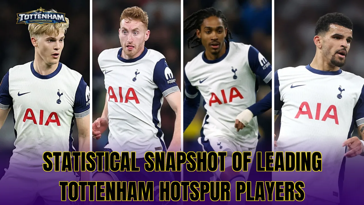 Statistical snapshot of leading Tottenham Hotspur players