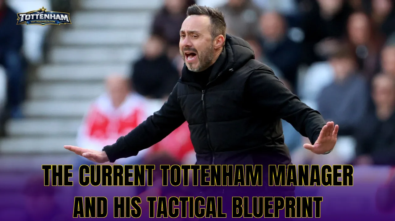 The current Tottenham manager and his tactical blueprint