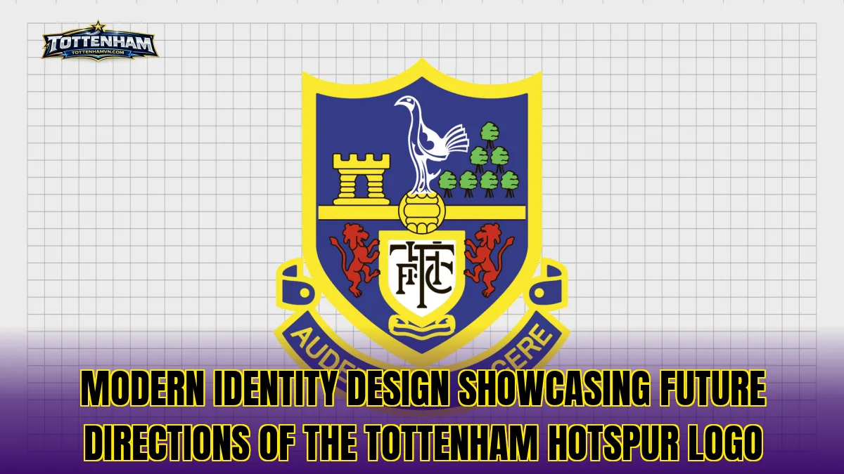 Modern identity design showcasing future directions of the Tottenham Hotspur logo