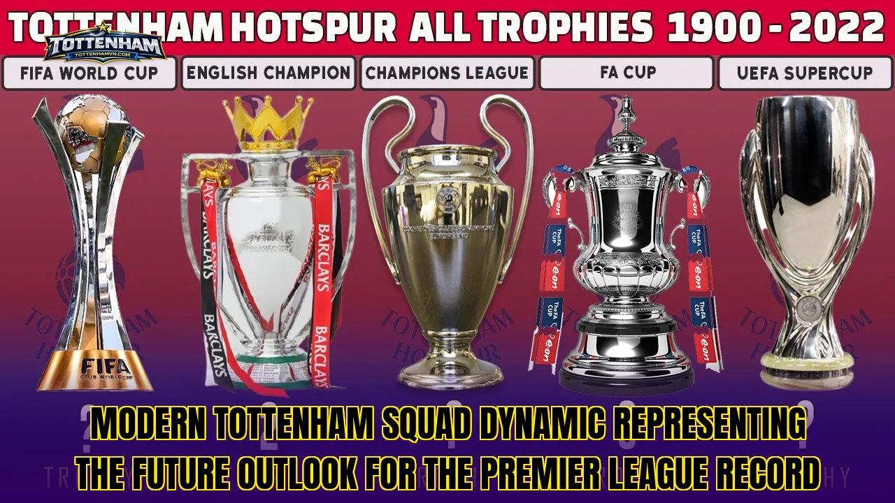 Modern Tottenham squad dynamic representing the future outlook for the Premier League record