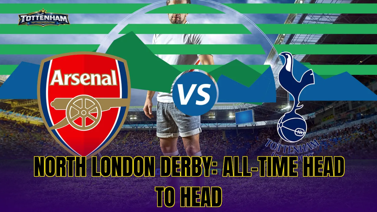 NORTH LONDON DERBY: ALL-TIME HEAD TO HEAD