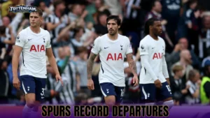 SPURS RECORD DEPARTURES