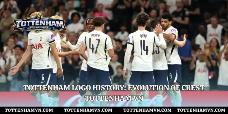 Tottenham logo history: Evolution Of Crest Tottenham VN